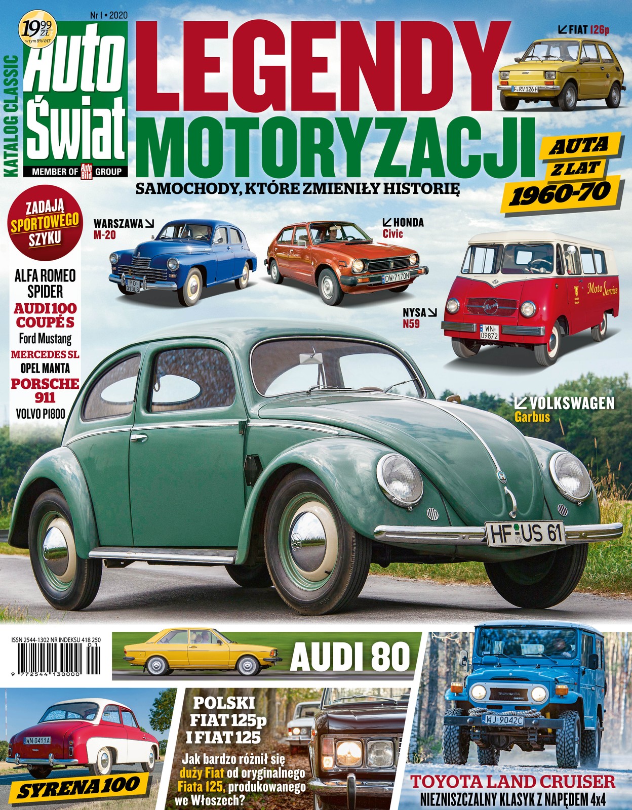 Auto Świat Katalog Legendy Motoryzacji. Samochody, które zmieniły historię