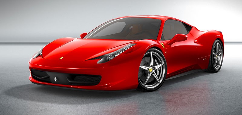 IAA Frankfurt 2009: Ferrari 458 Italia - mała rewolicja