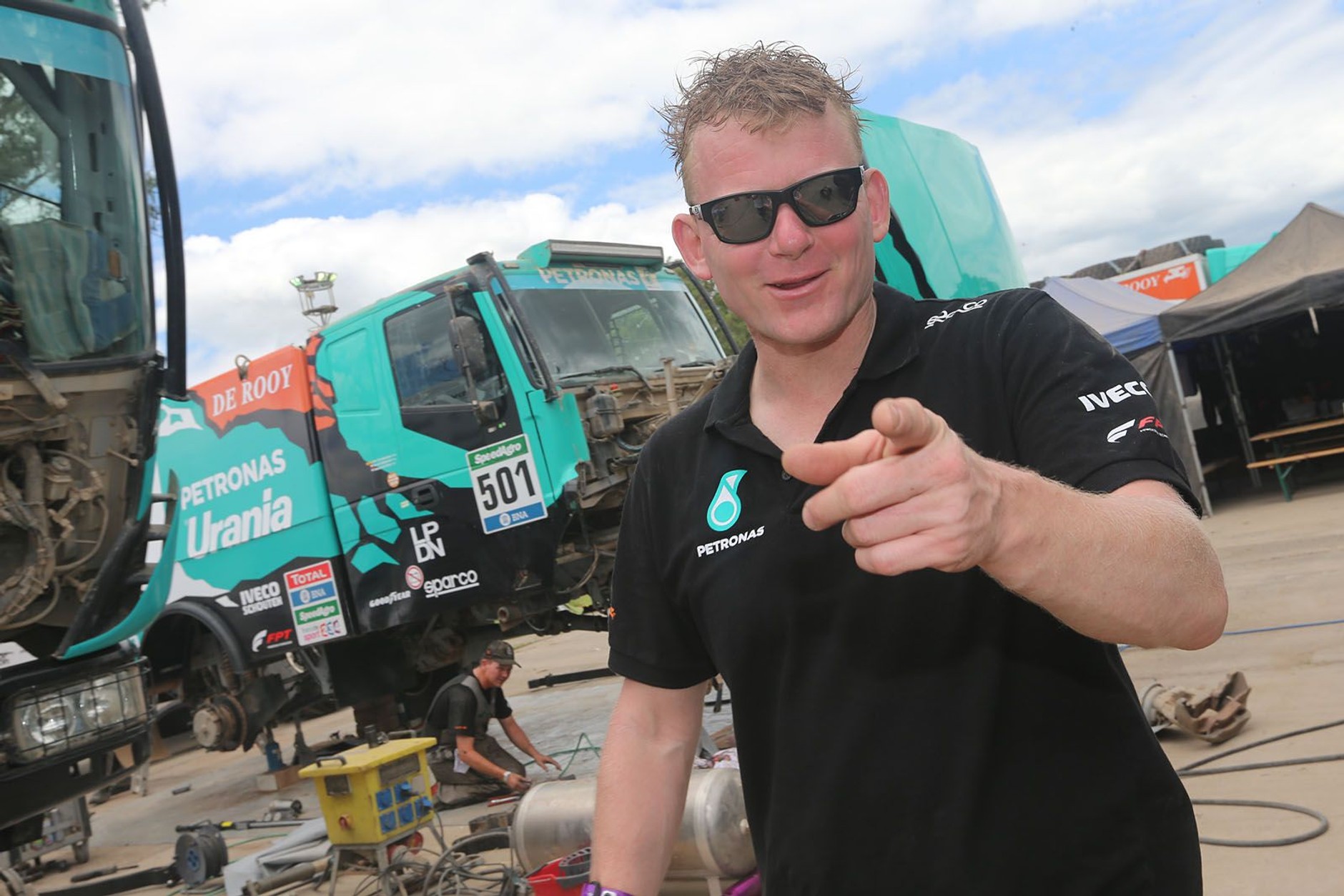 Dakar 2016: regeneracja sił i maszyn (dzień odpoczynku, galeria)