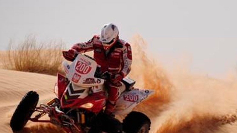 Rajd Tunezji 2010: Rafał Sonik – pierwszy quadowiec wśród motocyklistów (4. etap)