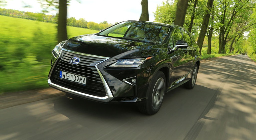 Lexus RX 450h - SUV dla fanów hybryd