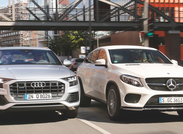 Audi Q8 kontra Mercedes GLE Coupe - porównanie SUV-ów w stylu coupe