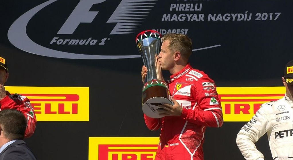 Grand Prix Wegier - Sebastian Vettel - Ferrari