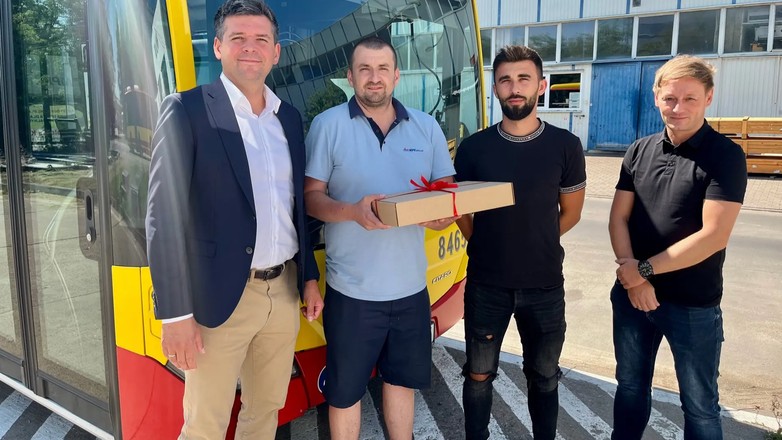 Kierowca MPK Wrocław wyróżniony