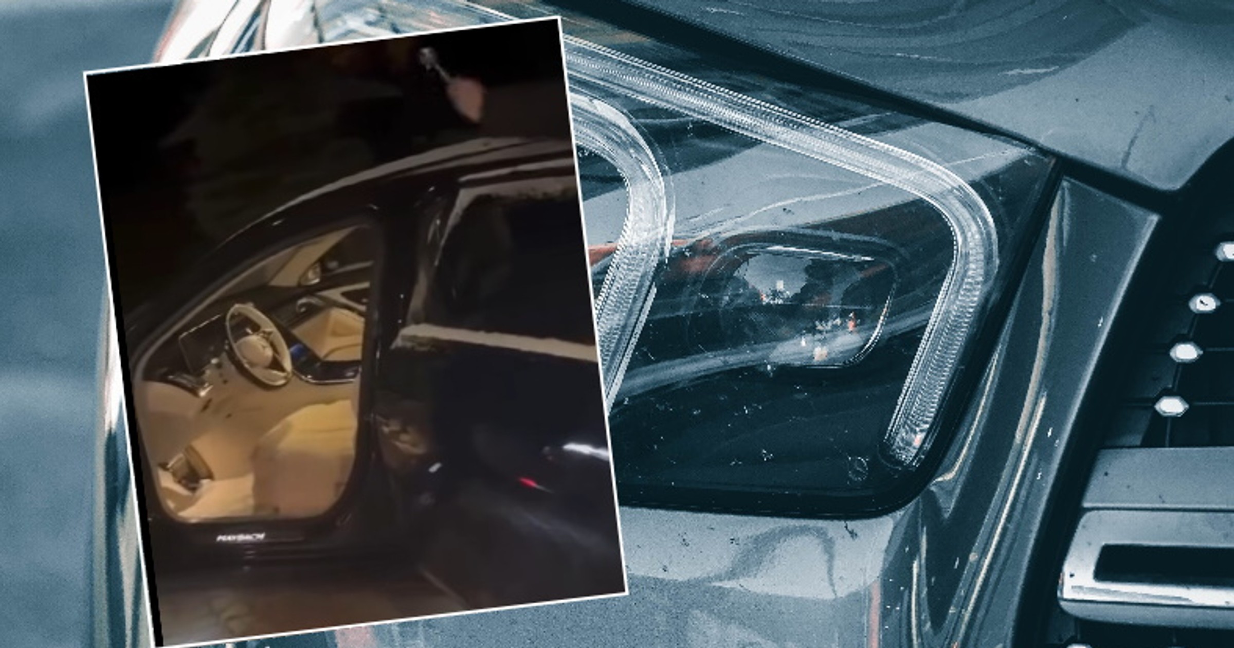 "Chrzest Maybacha" hitem sieci. "Niech Pan kieruje waszymi podróżami" (Screen: Facebook/TygodnikNIE)