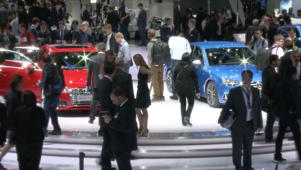 Audi błyszczy we Frankfurcie
