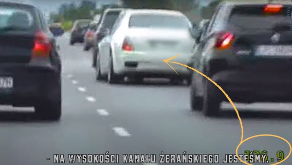 Kierowca Maserati odjechał policjantom sprzed nosa. Szalony pościg po Warszawie [WIDEO]