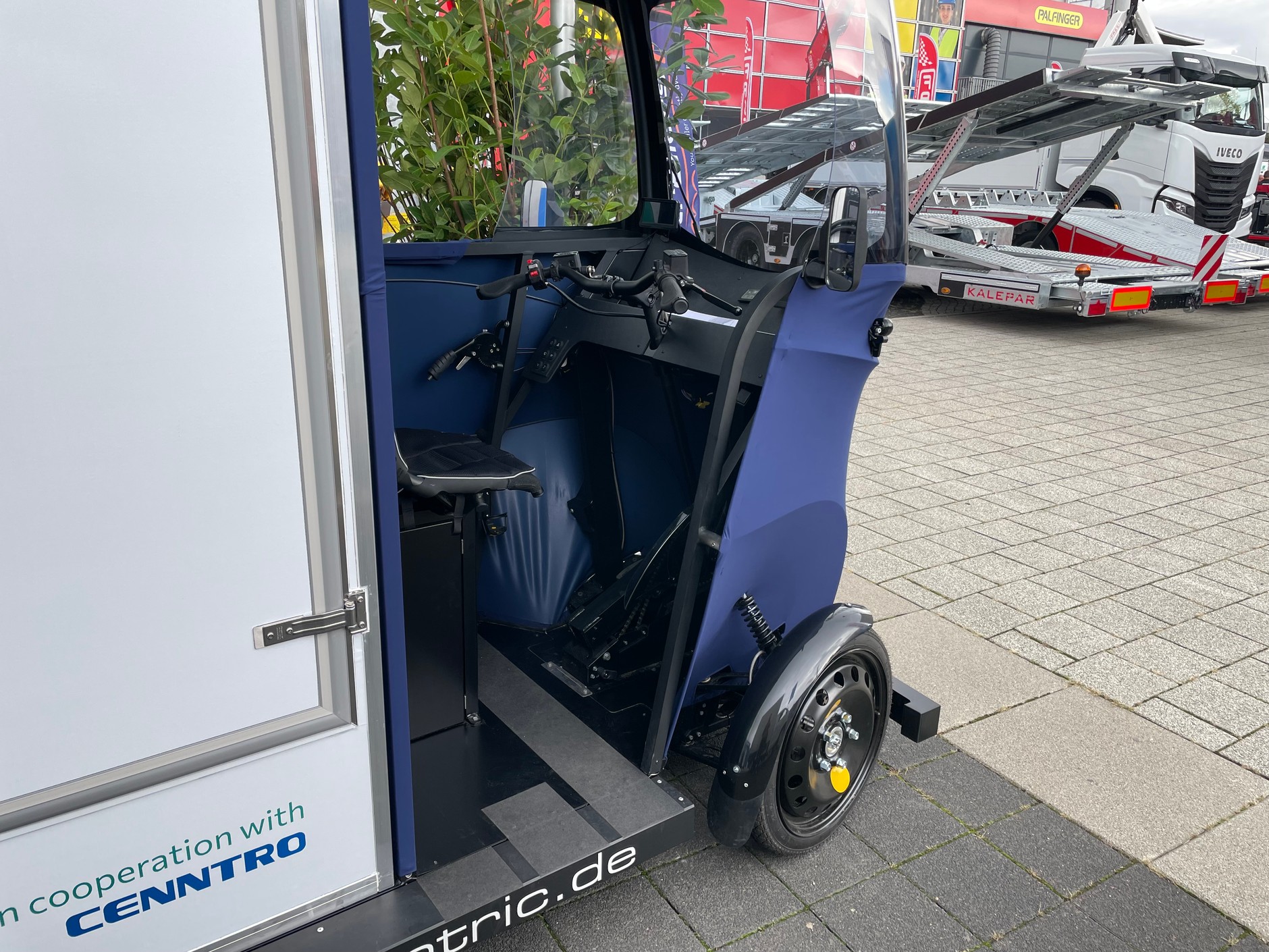 ...tylko zabudowany e-rower cargo Antric.