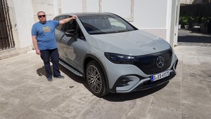 Jeździliśmy nowym Mercedesem EQE SUV. Ma elektryczny napęd i cztery skrętne koła