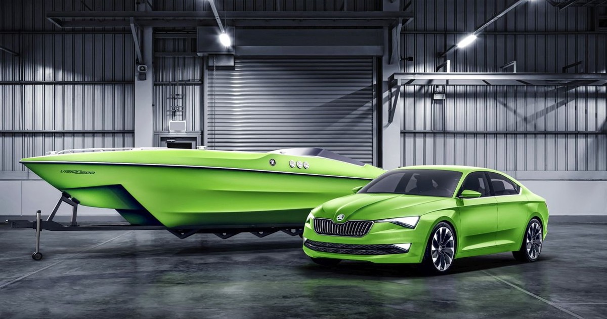 VisionSea - wyścigowa łódź motorowa Skody już na wodzie!
