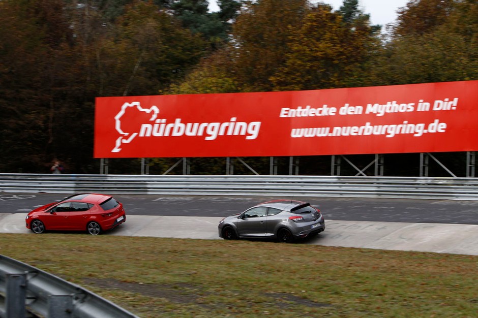 Seat Leon Cupra 280 i Renault Mégane R.S. 275 Trophy