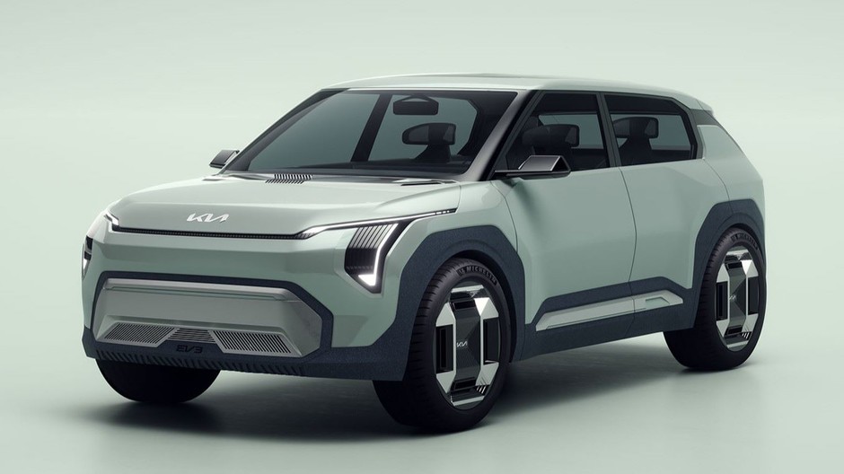 Kia EV3 (wersja prototypowa; 2023 r.)