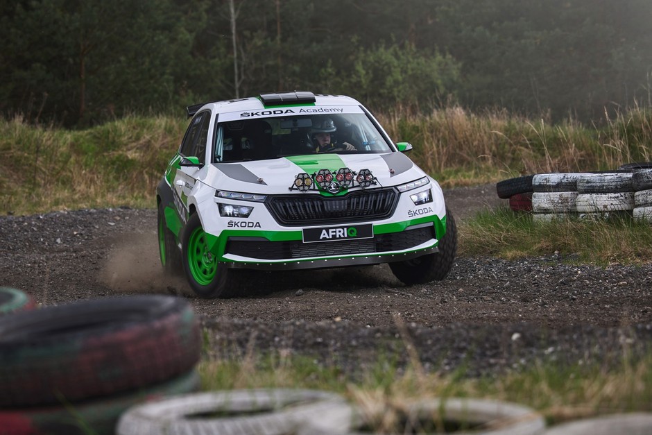 Rajdowa Skoda Afriq stworzona przez studentów z Mladej Boleslavi