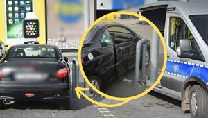 Trzylatek za kierownicą w Wałbrzychu. Przygwoździł matkę do barierki, ale to nie wszystko