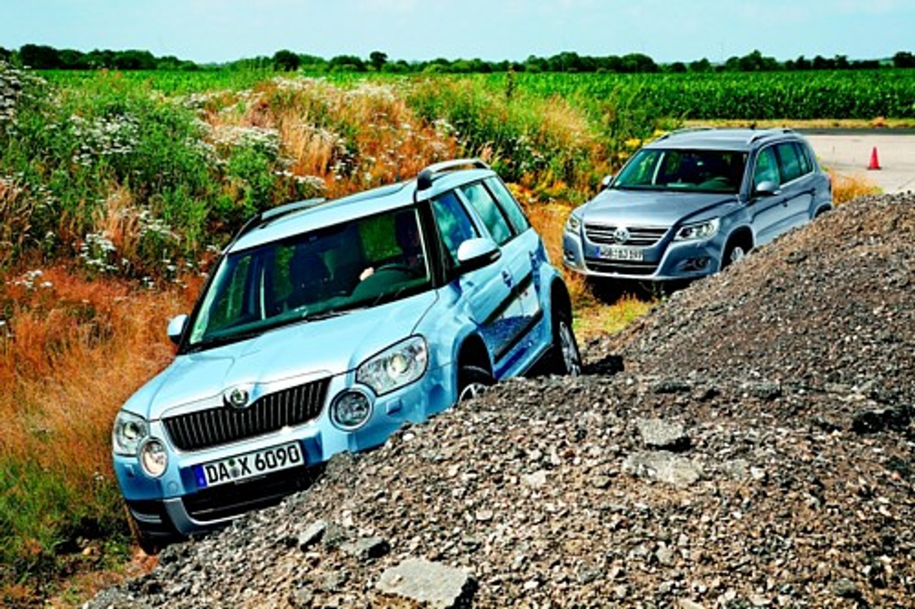 Skoda Yeti kontra Volkswagen Tiguan - Rodzinne starcie