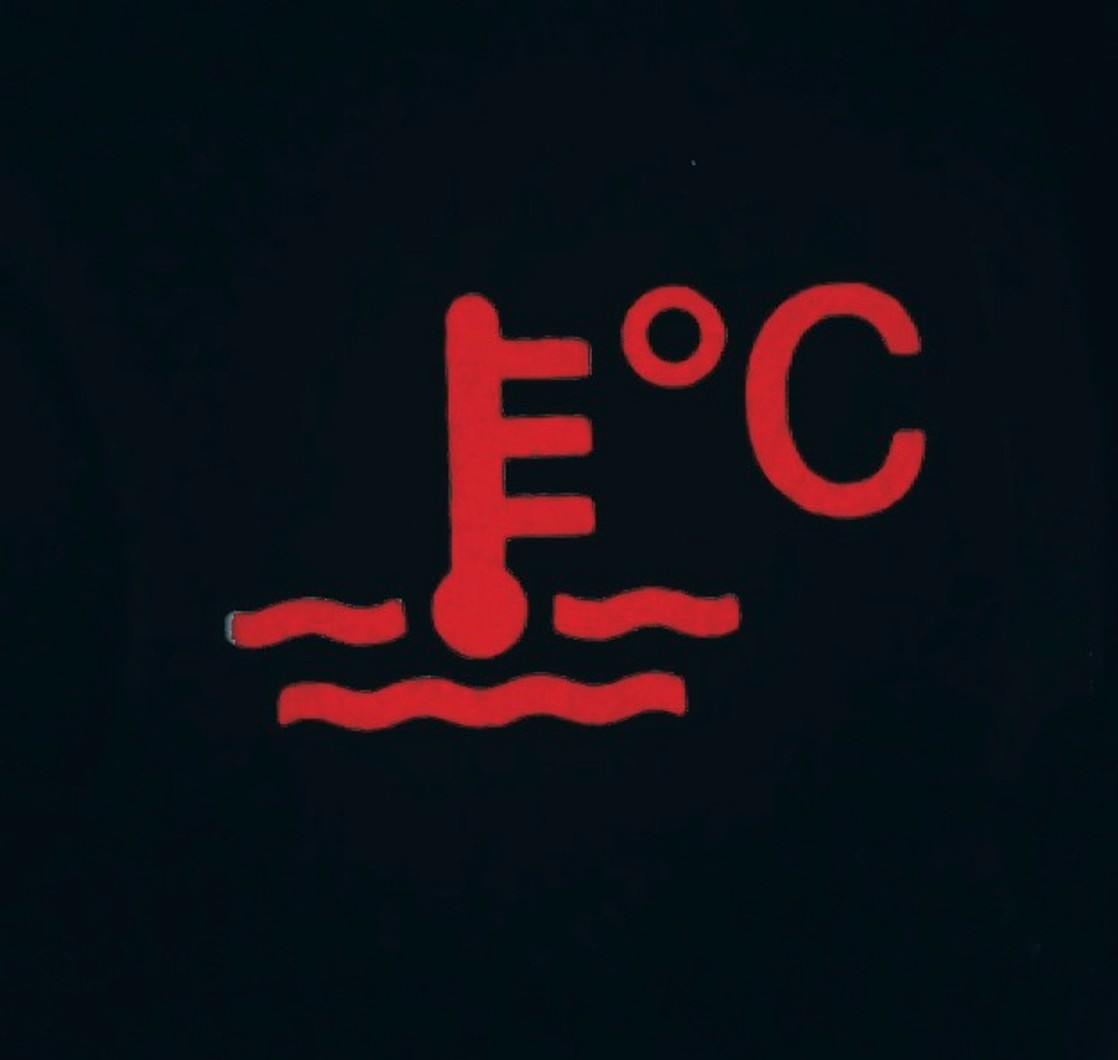 Kontrolka temperatury cieczy chłodzącej