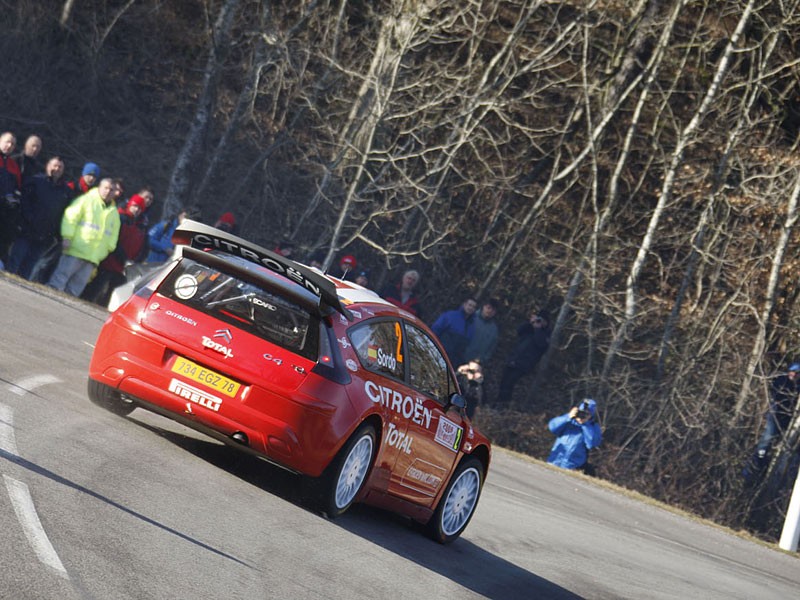 Rajd Monte Carlo 2008: pechowy Sordo, spokojny Hirvonen (relacja z trzeciego etapu)