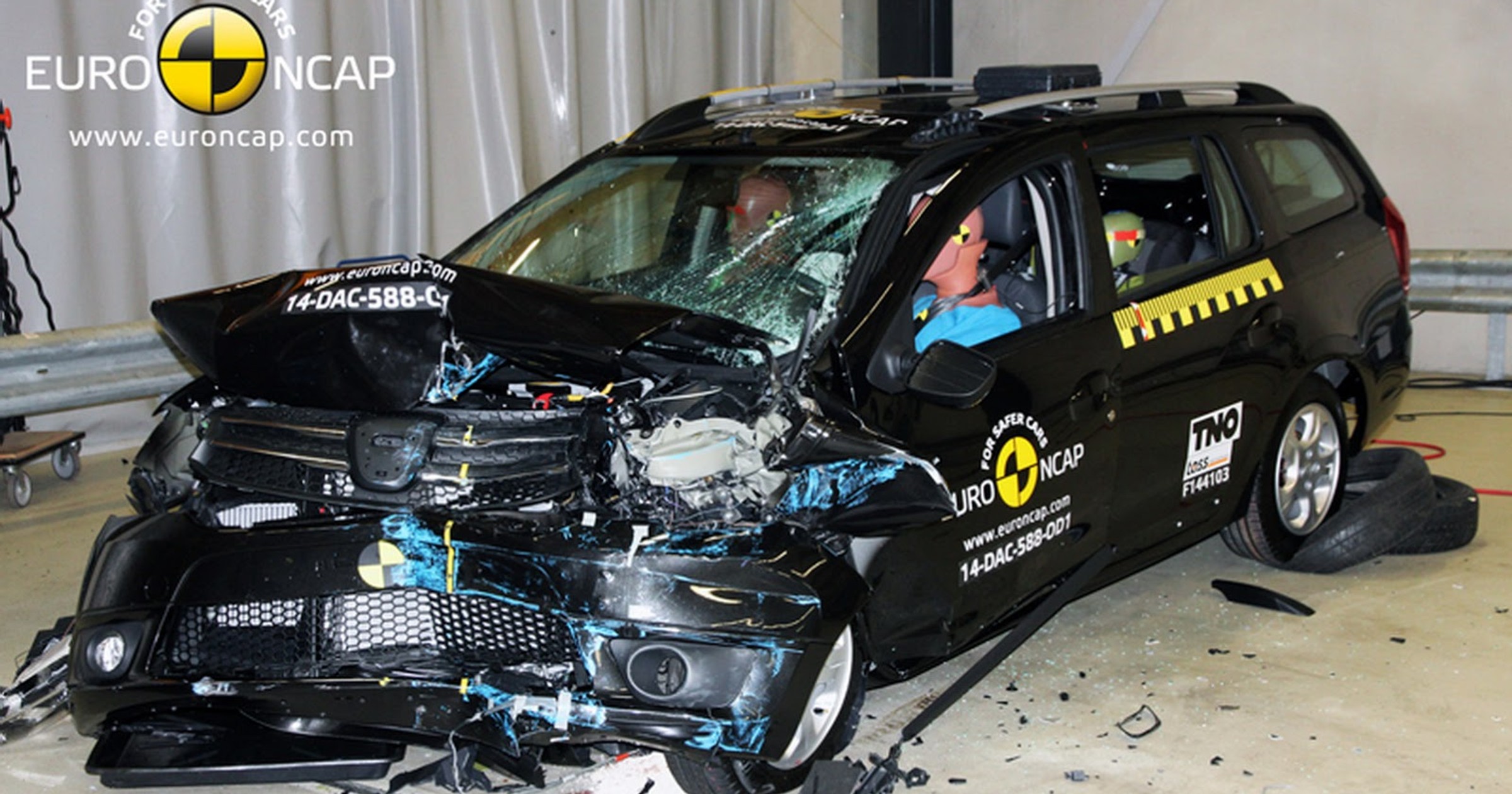 Dacia Logan MCV - tylko trzy gwiazdki w teście EuroNCAP