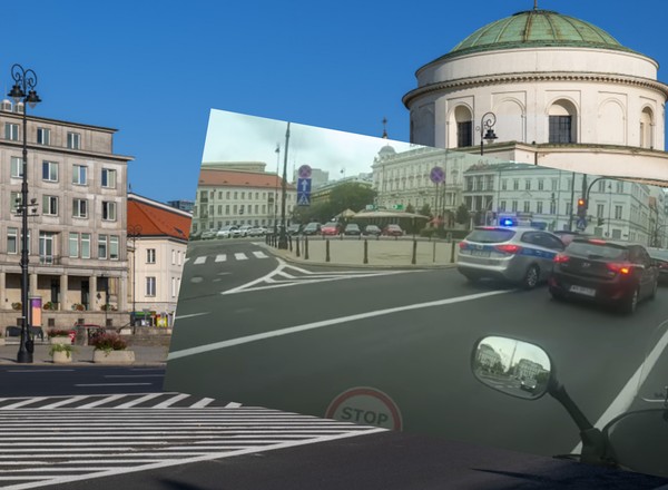 Nie przepuścił pieszych, policjanci nie zareagowali. Nagranie oburzyło internautów