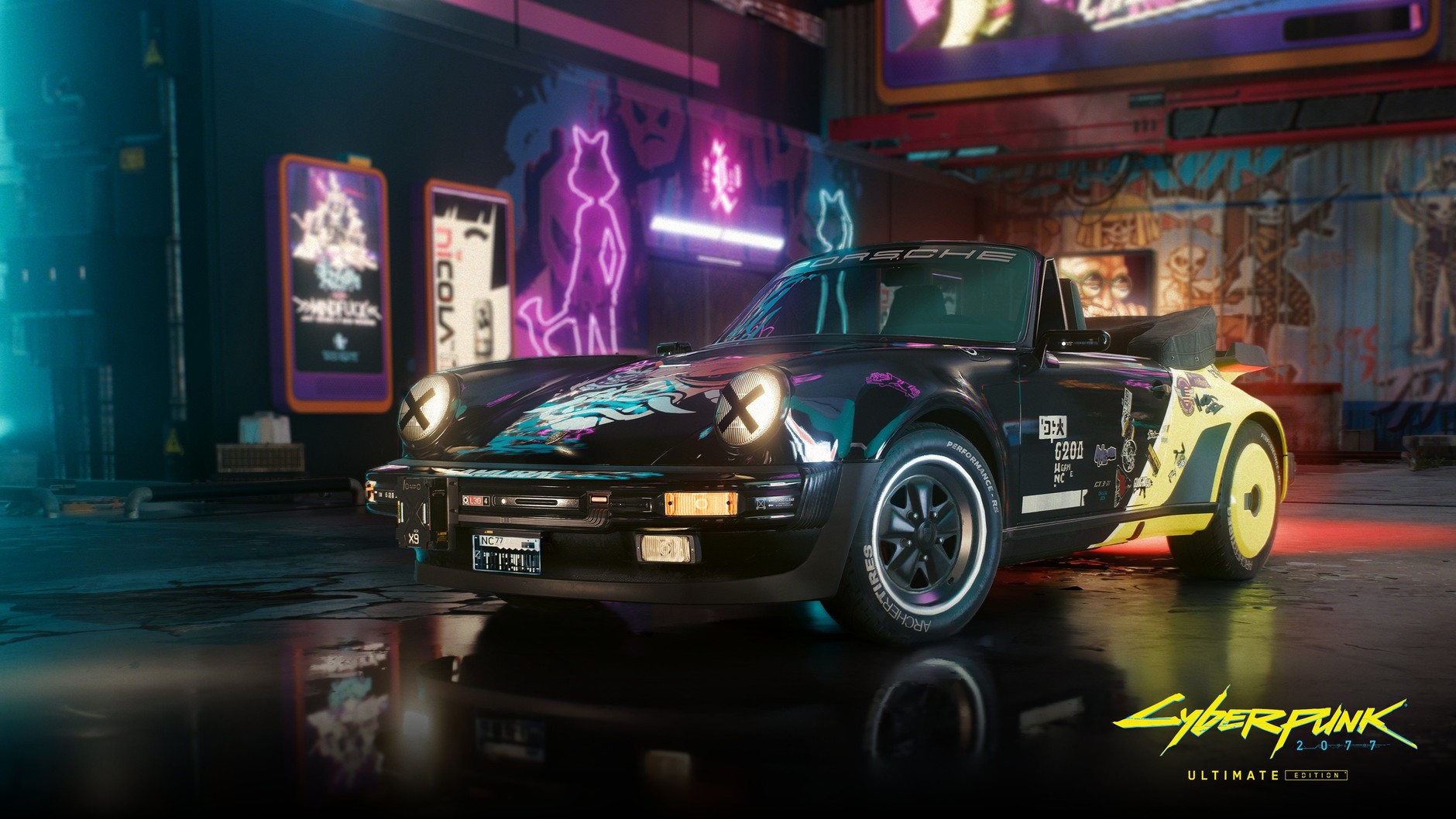 Porsche 911 Cyberpunk 2077
