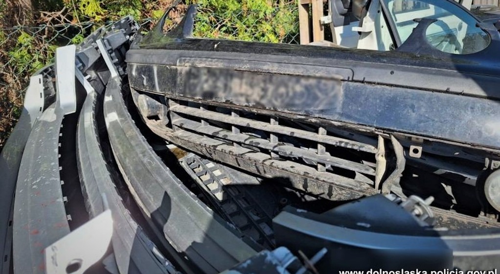 Volkswagen został skradziony lawetą i odzyskany