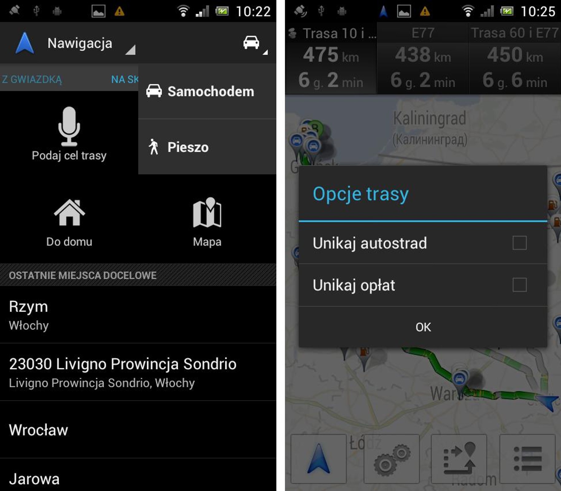 Jak prowadzi darmowa nawigacja Google?