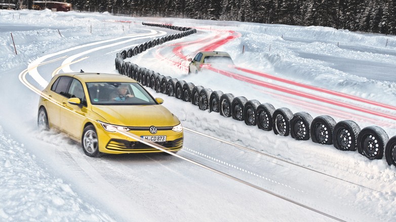 Test opon zimowych w rozmiarze 205/55 R 16