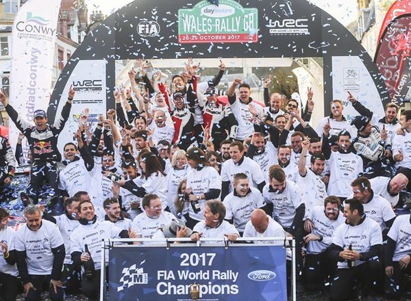 Wales Rallly GB 2017: Ogier mistrzem