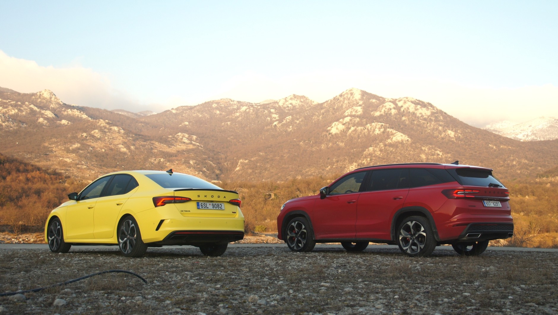 Skody Octavia i Kodiaq RS