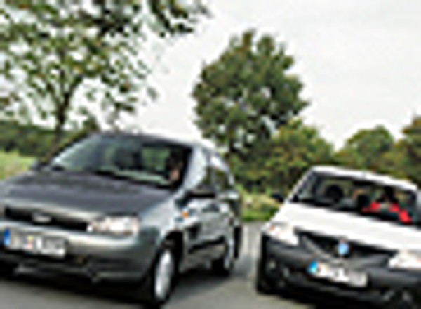 Lada Kalina, Dacia Logan - Przesyłka ze Wschodu