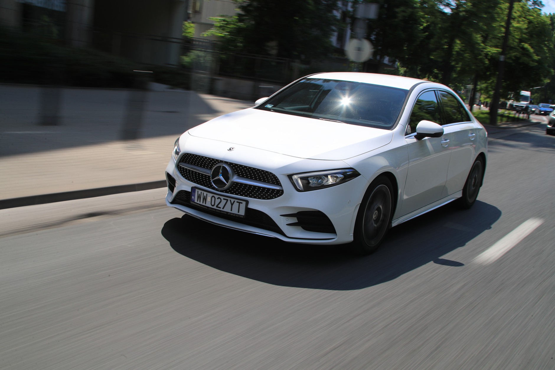 Mercedes A 180d – mała limuzyna