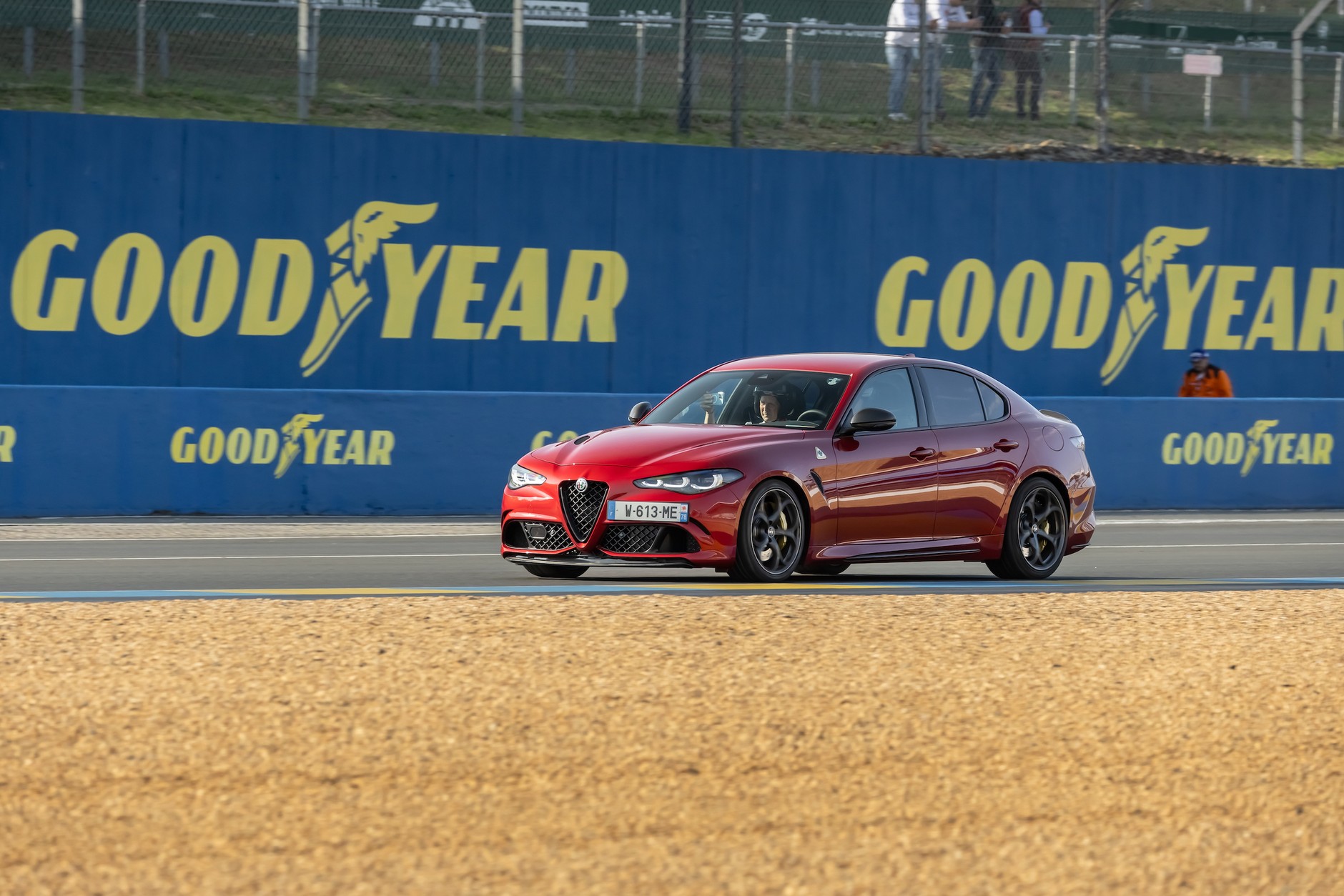 Alfa Romeo Quadrifoglio. Jazda w Le Mans