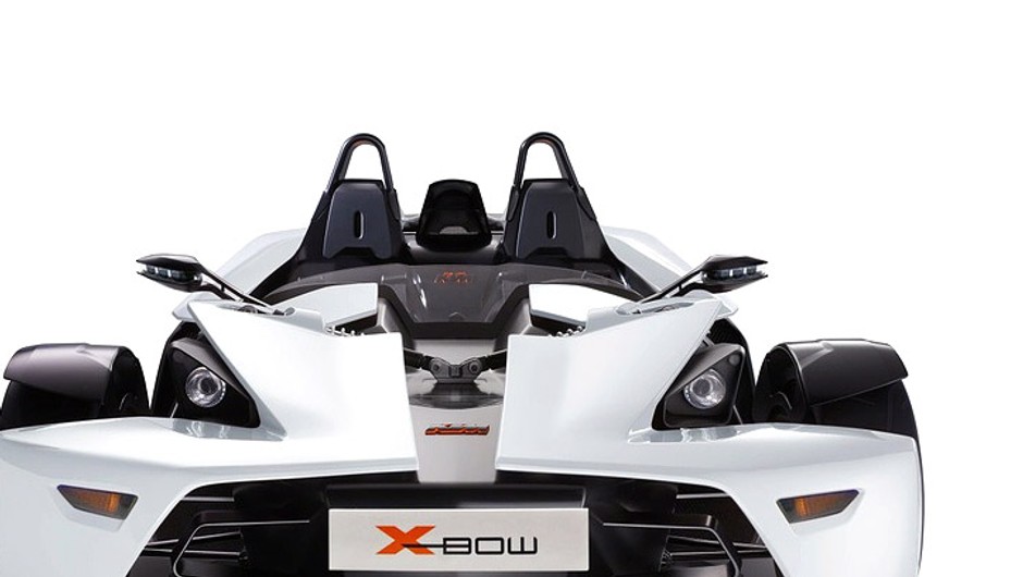 KTM X-Bow w Wielkiej Brytanii w bieli