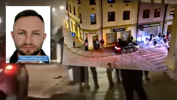Usiłował rozjechać przypadkowych przechodniów. Prokurator wystawił za nim list gończy