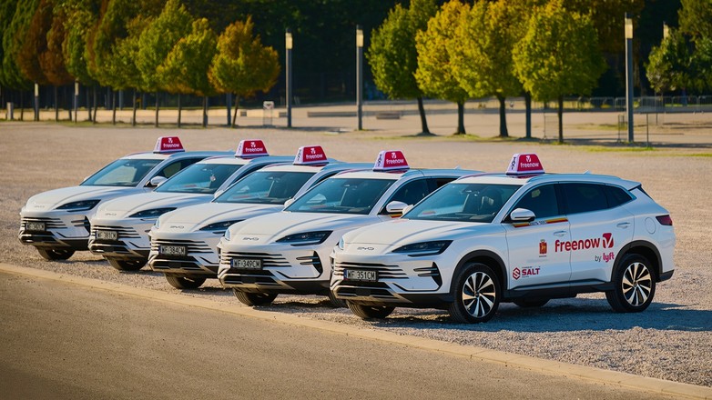 Parnerstwo Freenow i BYD