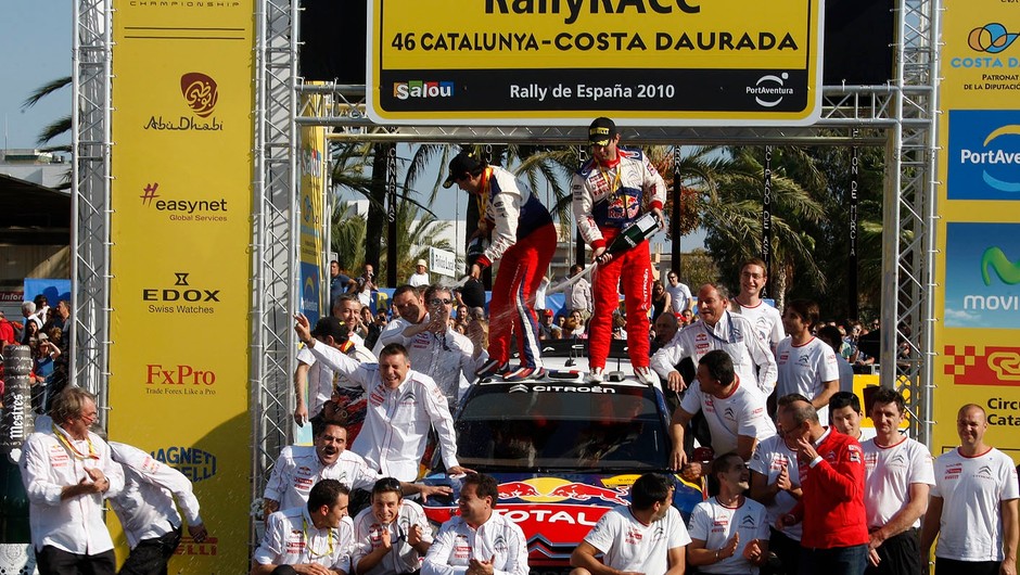 Rajd Hiszpanii 2010 : Loeb i C4 WRC zwycięsko przechodzi do historii 