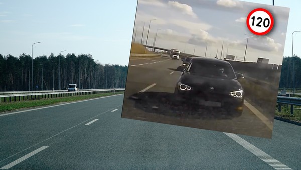 Kierowca zgłosił na policję jazdę na zderzaku, ale to on może zostać ukarany