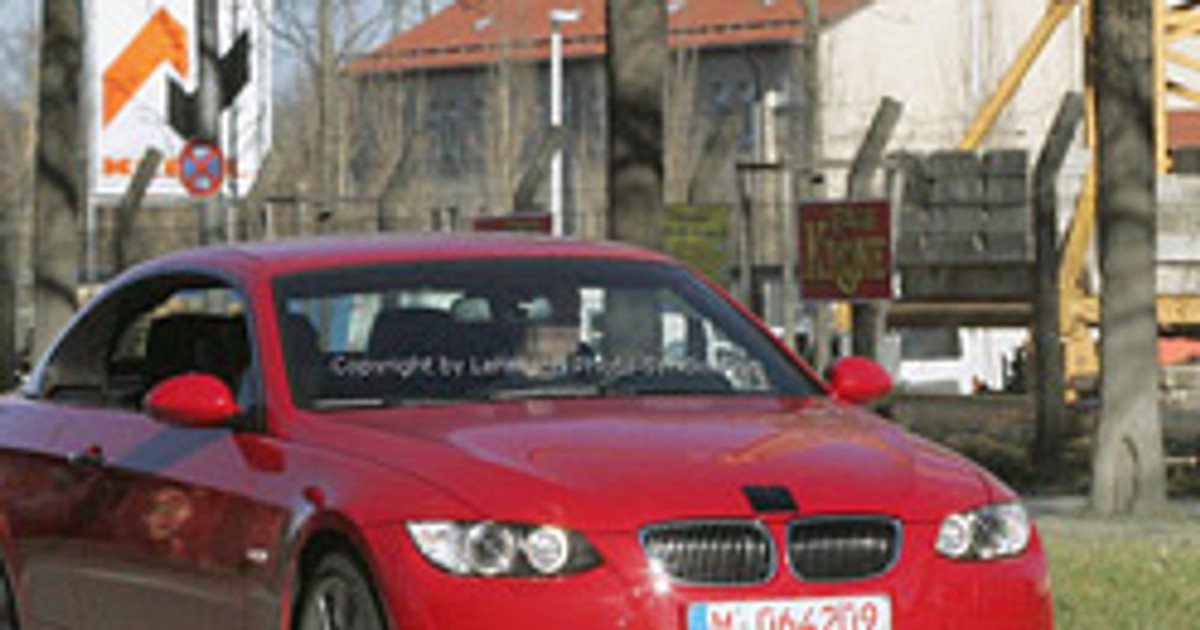 Zdjęcia szpiegowskie: BMW 3 Cabrio z pakietem sportowym