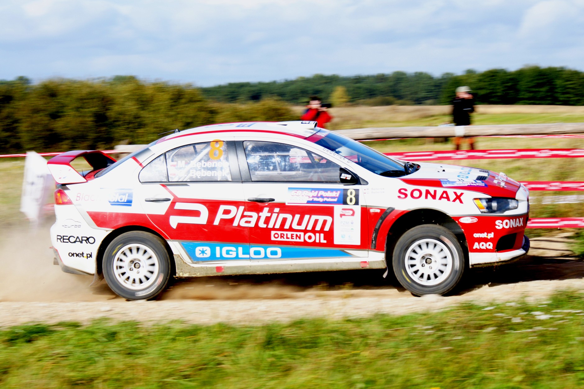 68. Rajd Polski: Bębenkowie obejmują prowadzenie na zakończenie dnia