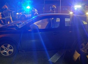 Porsche kontra Volvo. Kolizja w Białce Tatrzańskiej