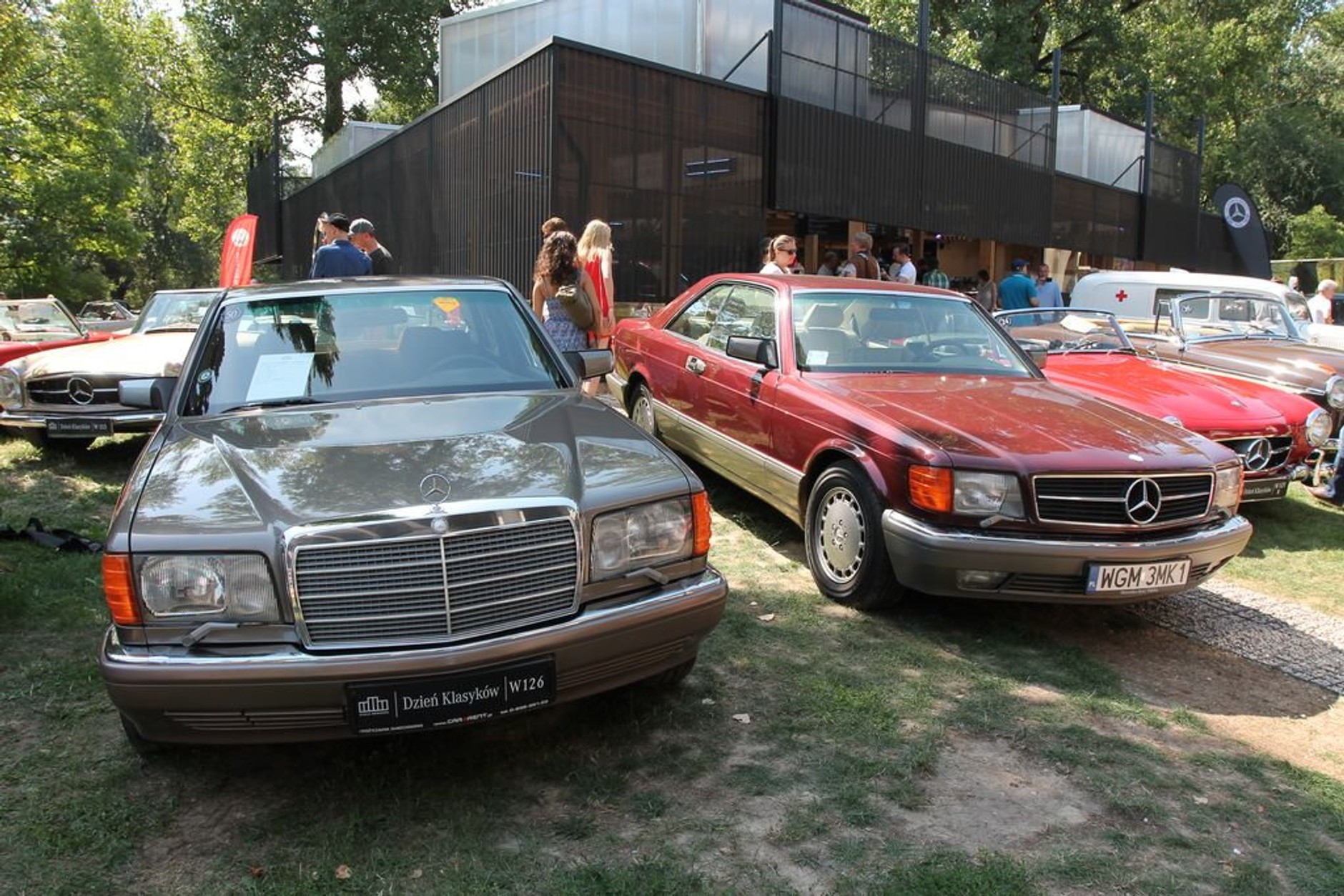 Dzień Klasyków w Stacji Mercedes na warszawskim Powiślu (2.08.2015 r.)