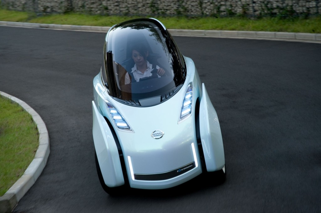 Nissan Land Glider - Elektryczny odpowiednik Carvera?