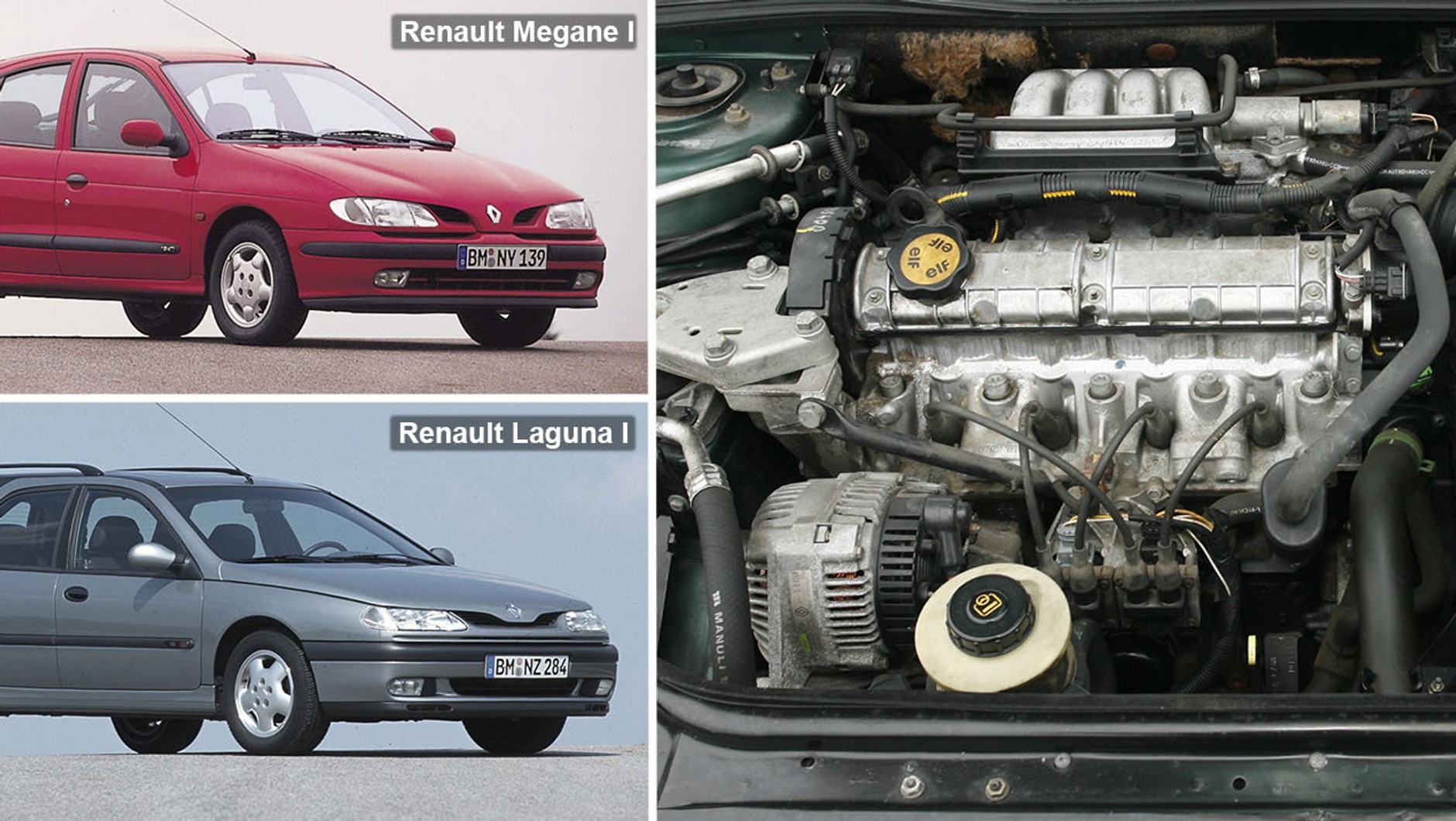 Mégane’a 2.0 można było kupić z „automatem”. Laguna 2.0 to jedna z najpopularniejszych wersji auta.