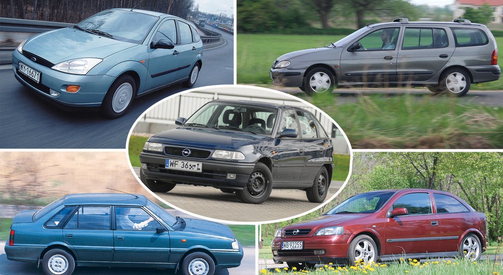 Najpopularniejsze kompakty w polskich salonach w 2000 r.