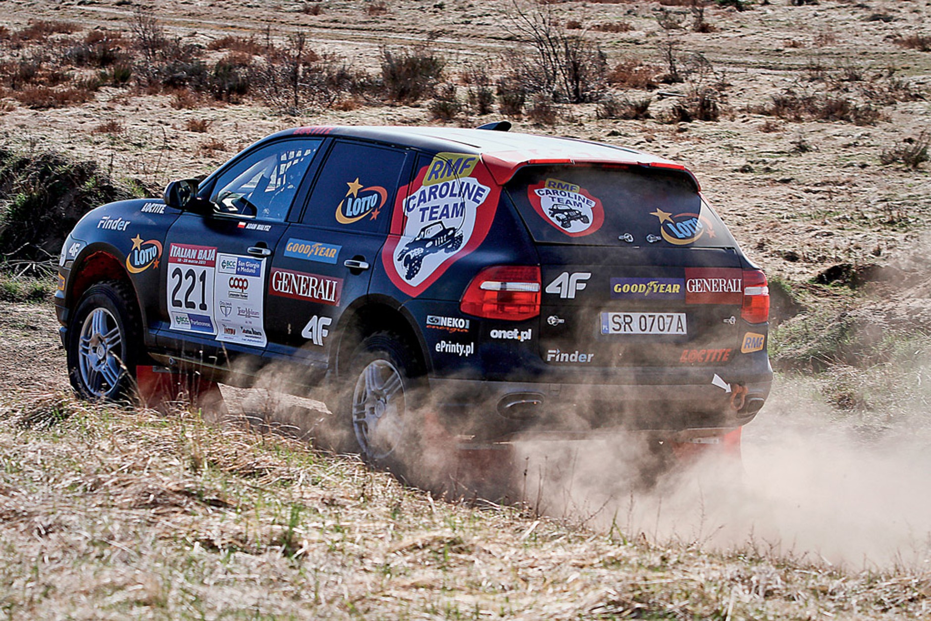 Adam Małysz wskoczył do terenówki