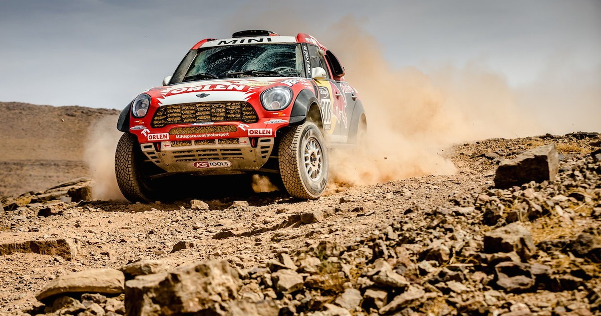 Rallye du Maroc - Adam Małysz i Xavier Panseri - MINI ALL4 Racing