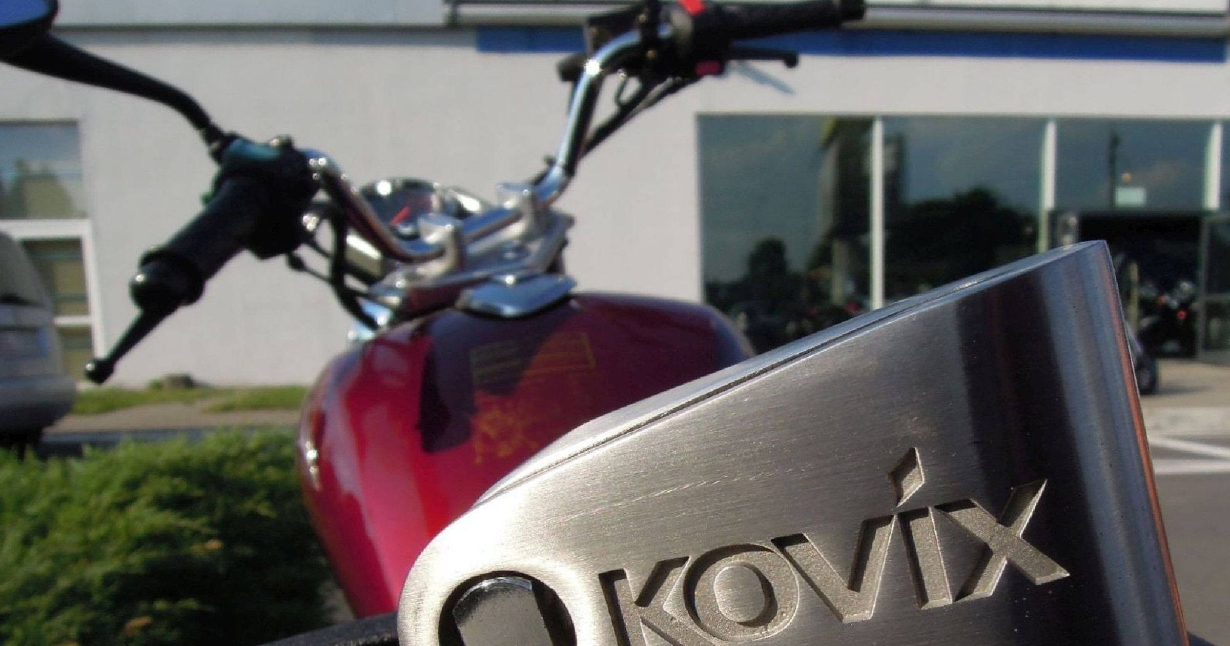 Blokada motocyklowa z alarmem Kovix KNL14