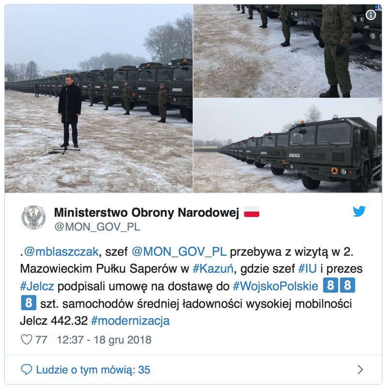 Jelcze dla wojska