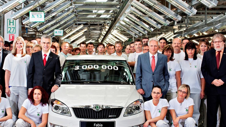 Trzymilionowa Škoda Fabia