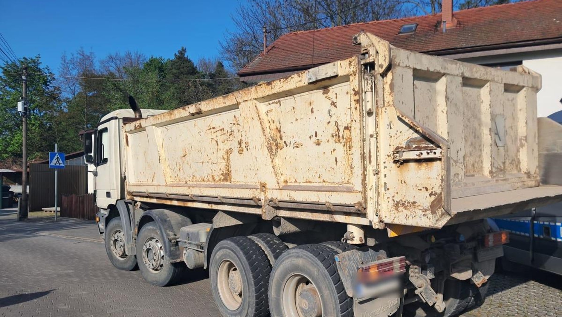 Ciężarówka była w bardzo złym stanie technicznym